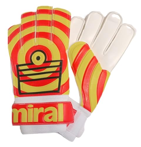 Admiral Sports AGK-17FP Traditional Flat Palm Soccer Goalie Goalkeeper Gloves | Adjustable Wrist Closure (7)