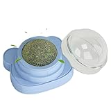 Catnip Toy Ball - Jouet De Chat Rotatif Mural, Conçu pour Jouer avec La Mastication | Catnip Toy pour Chats Intérieurs, Jouet De Chat Naturel pour Chatons, Jouet pour Les Chats D'hyperactivité,