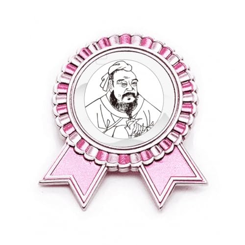 Broche chinoise Rose Winner pour costumade et cérémonie officielle