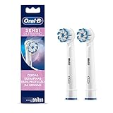 Paquete de 8 repuestos para cepillo eléctrico Oral-B baja a un precio magnífico Oral-B Sensitive Clean, Cabezal Redondo de Repuesto para Cepillo Eléctrico, 2 Unidades