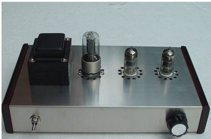 Tube pré-amplificateur hifi Gowe finition échafaudage manuel pour restaurer le son vinyle