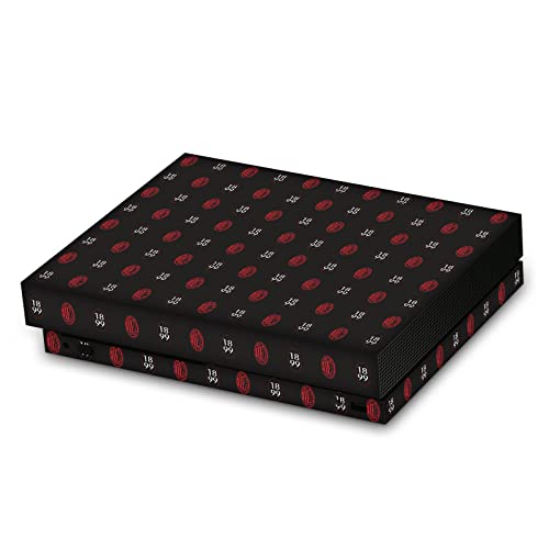 Skin AC Milan Xbox One X autocollant vinyle de jeu sticker console de salon
