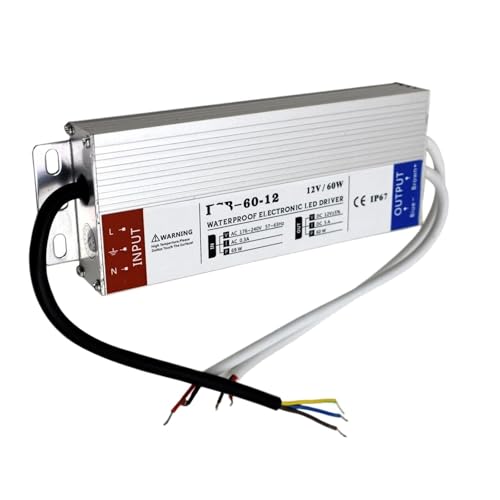 Transformateur LED DC12V 60W haute précision pour composants AC 230V