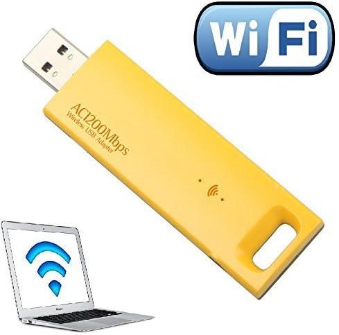 EXTENDED RANGE USB 3.0 WI-FI ADAPTER 1200 MBPS, HIGH GAIN DUAL BAND NETWORK (5GHz 866Mbps OR 2.4GHz 300Mbps), SUPER HIGH SPEED