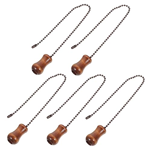 Veemoon 5piezas Cadena De Tirador De Luz Extensor De Cadena Decorativa Accesorios Para Lámparas