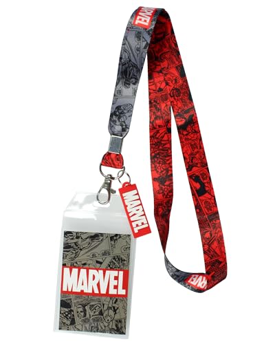 Bioworld Marvel Lanyard ID Badge Holder, 2