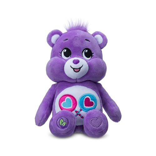 Care Bears 22042 9 Inch Bean Plush Share Bear, Collectable Cute Plush Toy, Cuddly Toys for Children, Soft Toys for Girls and Boys, Cute Teddies Suitable for Girls and Boys Aged 4 Years +