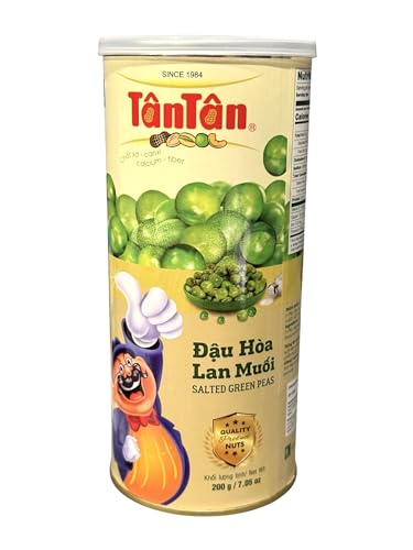 Image of 1 Pack - Salted Green Peas - Dau Hoa Lan Muoi - 7 Oz per Can