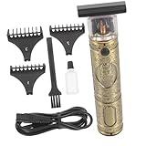 immagine prodotto DECOMELODY Tagliacapelli Uomo Professionale Buddha Testa Retrò con Motore Potente Rasoio Elettrico USB Ricaricabile con Pettini Regolabili per Barbiere e Uso Domestico Design Compatto e