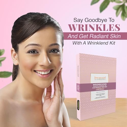 Image of Aryanveda Anti Aging Facial Kit for Glowing Skin (260g), Repairs Wrinkles, Reduce Fine Lines, Remove Dead Skin Cells, All Skin Type for Women (6 Units)