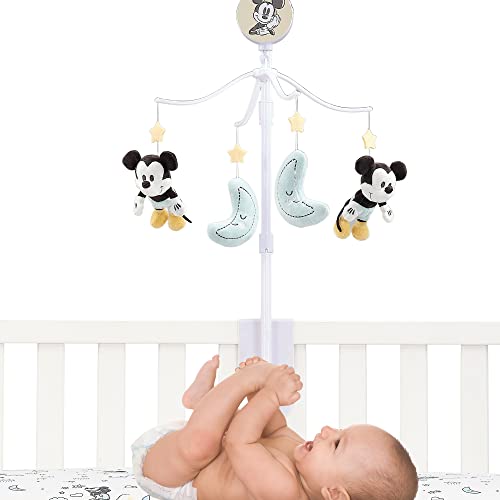 Lambs & Ivy Disney Baby Moonlight Mickey Mouse Musical Baby Crib Mobile Soother #TOP1