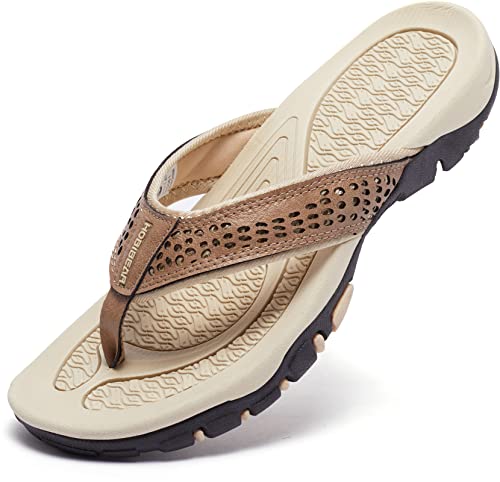 Image of GUBARUN Mens Sport Flip Flops Comfort Casual Thong Sandals Outdoor