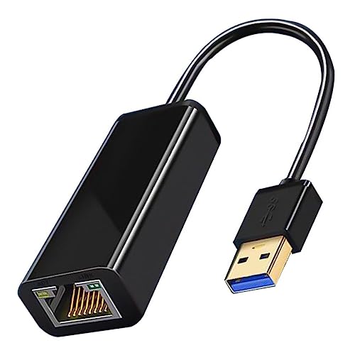 Adaptador USB Ethernet Gigabit LAN RJ45 para Computadoras de Escritorio PC