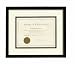 Prinz 8-Inch-1/2-Inch by 11 Via Venta Certificate Black Wood Frame