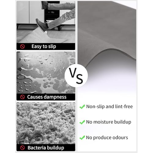 Tapis de bain séchage rapide anti humidité pour salle de bain - 6