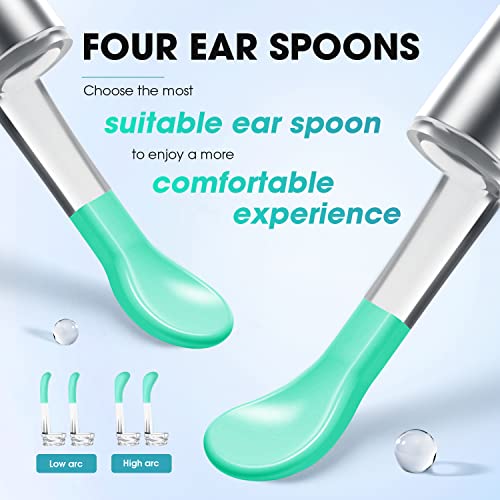 Ear Wax Removal, 6 Pcs Ear Wax Removal Kit With Cover, Ear Cleaner Otoscope With Light, Ear Wax Removal Tool With 4 Ear Pick, 1296P Hd Ear Camera #TOP2