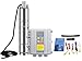 ECO LLC DC 24V Solar Screw Pump 3'' Deep Well Submersible Pump For Home/Commercial