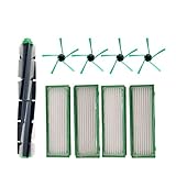AZSHIW Repuesto Compatible con Vorwerk Kobold VR200 VR300 Robot Aspirador Cepillo Principal Cepillo Lateral Filtro HEPA Repuestos Accesorios(Set B) AZSHIW Repuesto Compatible con Vorwerk Kobold VR200 VR300 Robot Aspirador Cepillo Principal Cepillo Lateral Filtro HEPA Repuestos Accesorios(Set B)