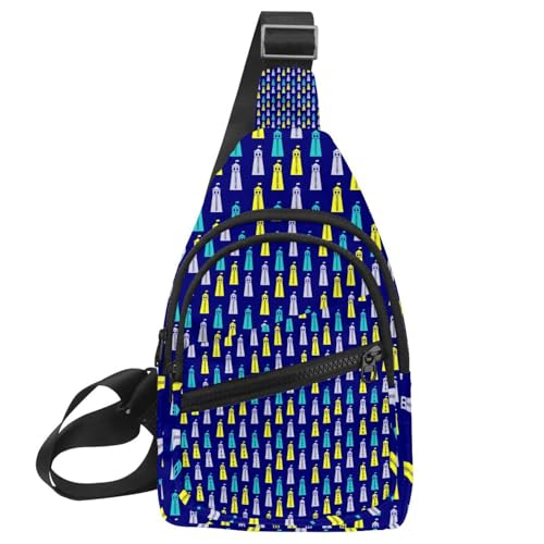 Bandoleras cruzadas para tus viajes y paseos urbanos con diseño ergonómico multicolor