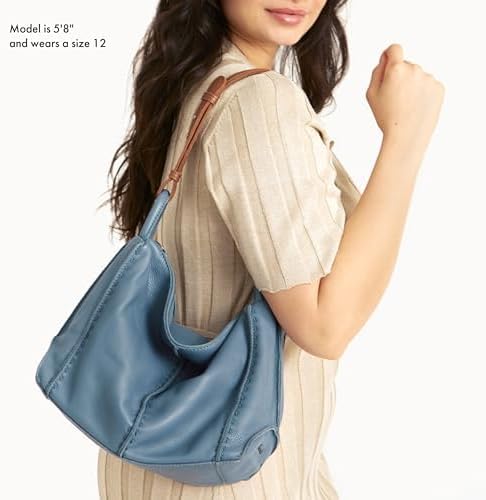 The Sak Los Feliz Hobo Purse - Premium Large Leather Women's Handbag for Everyday & Travel - Durable Purse With Zipper Pocket - Image 2