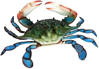 Charlotte International 6 inch Maryland Blue Crab Beach Tiki Bar Wall Decor