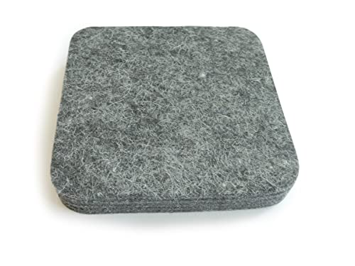 Wollfilzunterlage, Größe: 15 x 15 x 2,5 cm, bietet Platz zum Arbeiten. Erleichtern Sie das Nadelfilzen mit diesem hochwertigen Nadelfilz-Pad Cover