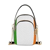 Bolso de hombro para mujer, diseño de bandera de Irlanda