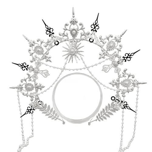 Couronne de soleil pour festival Halloween et shooting photo de mode