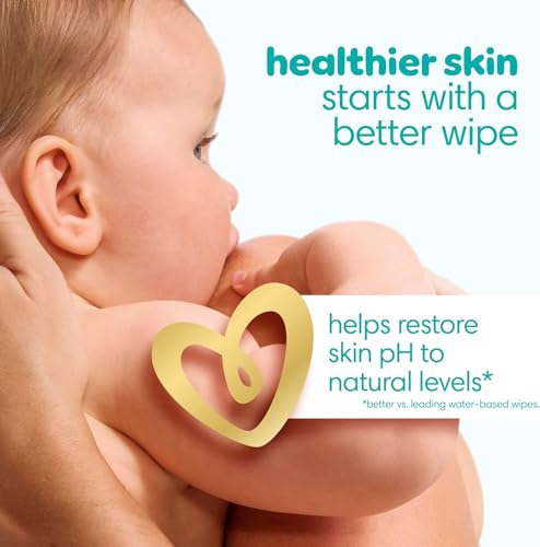 Pampers Sensitive Baby Wipes, Water Based, Hypoallergenic and Unscented, 18 Flip-Top Packs (1008 Wipes Total) [Packaging May Vary]