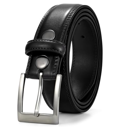 Men's Casual Genuine Leather Belt, Classic Handmade Dress Belts, Every Day Jeans Belt for Men Work Business