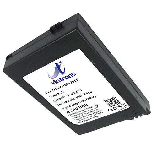 Vintrons Psp-S110 Replacement Battery For Sony Psp-3004 #TOP4