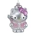 Kurt Adler HK4102 Glass Hello Kitty Ornament, 5-Inch