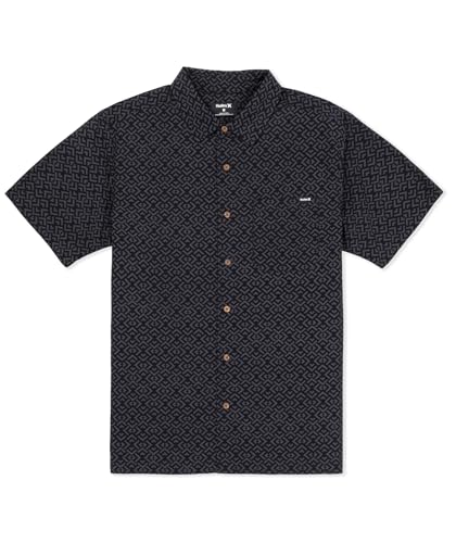 Amazon.com: Hurley Men's Aero Short Sleeve Top, Black, XS