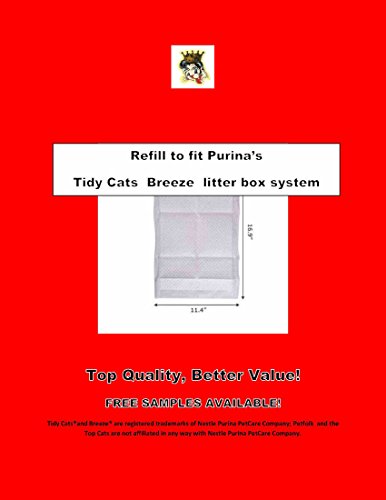 40-Top Quality Replacrment Pads to fit Name Brand Cat Litter Box Systems 16.9
