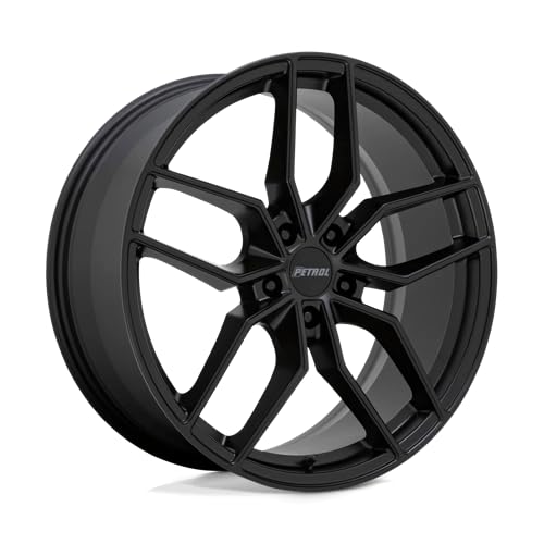 P5C 17X8 5X4.25 72.1 +40 M-BLK 1 Wheel