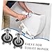 Angoily Toilet Seat Installation Supplies Set of 2 Plastic Screws Fit for Types of Toilet Seats