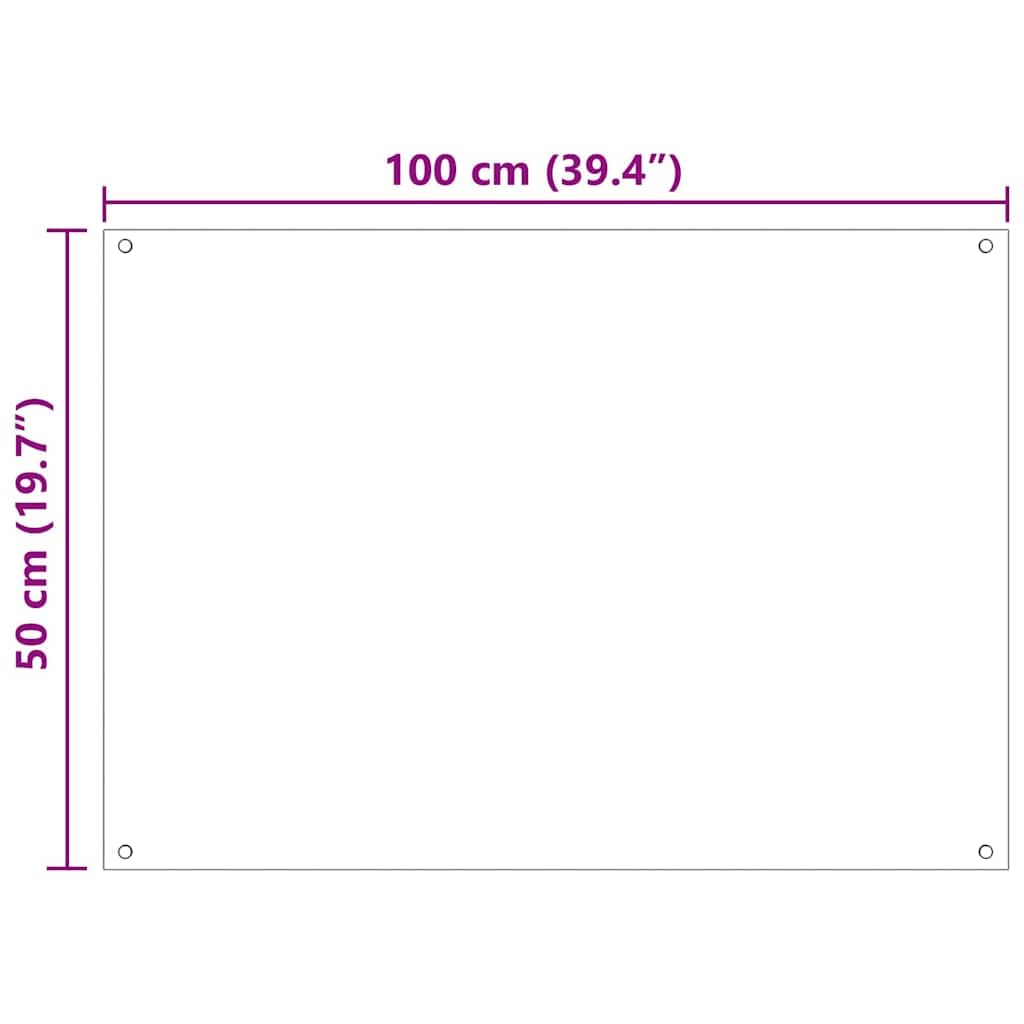 Generisch Küchenrückwand 2 pcs Weiß 100 x 50 cm Gehärtetes Glas,Heim Garten,Küche Esszimmer,Küchenhelfer -utensilien-3415423