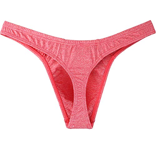 Ikingsky Men'S Thong Underwear Soft T-Back Underwear Sexy Low Rise Stretch Mens Under Panties  thumb #4