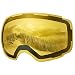 OutdoorMaster Ski Goggles PRO Replacement Lens - 20+ Different Colors ( VLT 75% Polarized Yellow Lens with Free Carrying Pouch )