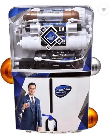 Image of Aqua X Pure NEXT Water Purifier for Home & Office | (RO +LED +UV+ UF+ COPPER + HIGH TDS MEMBRANE) 12 L Tank | 12 Stage Deep Purification | 20 LPH | 1 Year warranty.