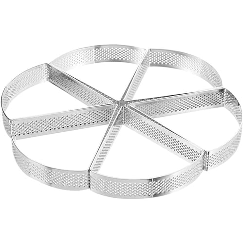 Moule À Tarte Réutilisable De Mousse De Triangle, Moule À Biscuits De Dessert De Muffin De Bricolage En Acier Inoxydable D'anneau, Outils De Pâtisserie De Cuisson Antiadhésifs