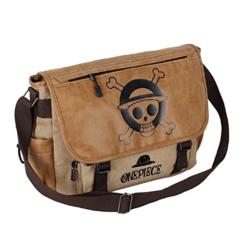 Sohaon Anime Canvas Bolso de hombro Estudiante Crossbody Bandoler...