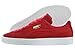 PUMA Men's Suede Classic Debossed q3 Fashion Sneaker, Barbados Cherry, 10.5 M US