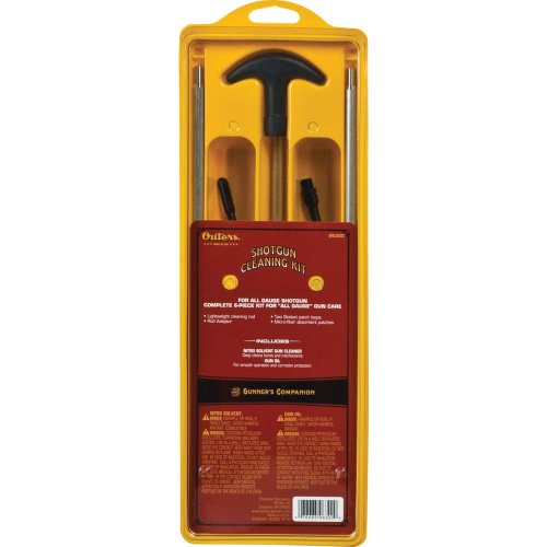Outers All Gauge Aluminum Rod Shotgun Cleaning Kit (Clamshell)
