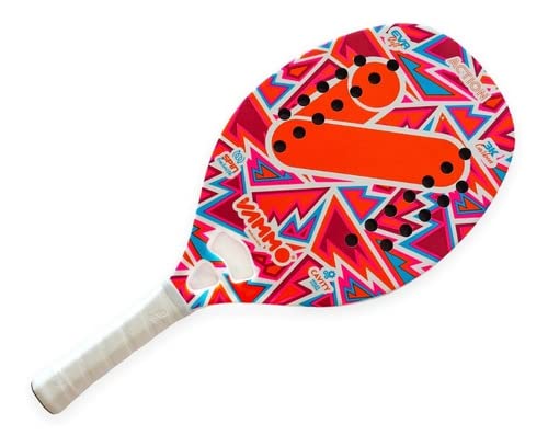 Raquete de Beach Tennis Vammo Action - Laranja