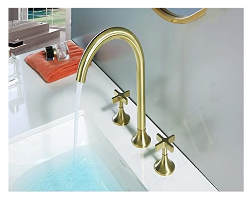 Brosse salle bain gold basin mélangeur de toilette répandu sans éclaboussure