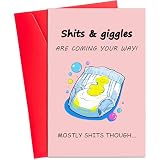Baby Shower Card Baby Cards Congratulations Hilarious Diaper - Themed Greeting Card for Pregnant Women and New Moms - Fun and Witty Welcome to Motherhood!
