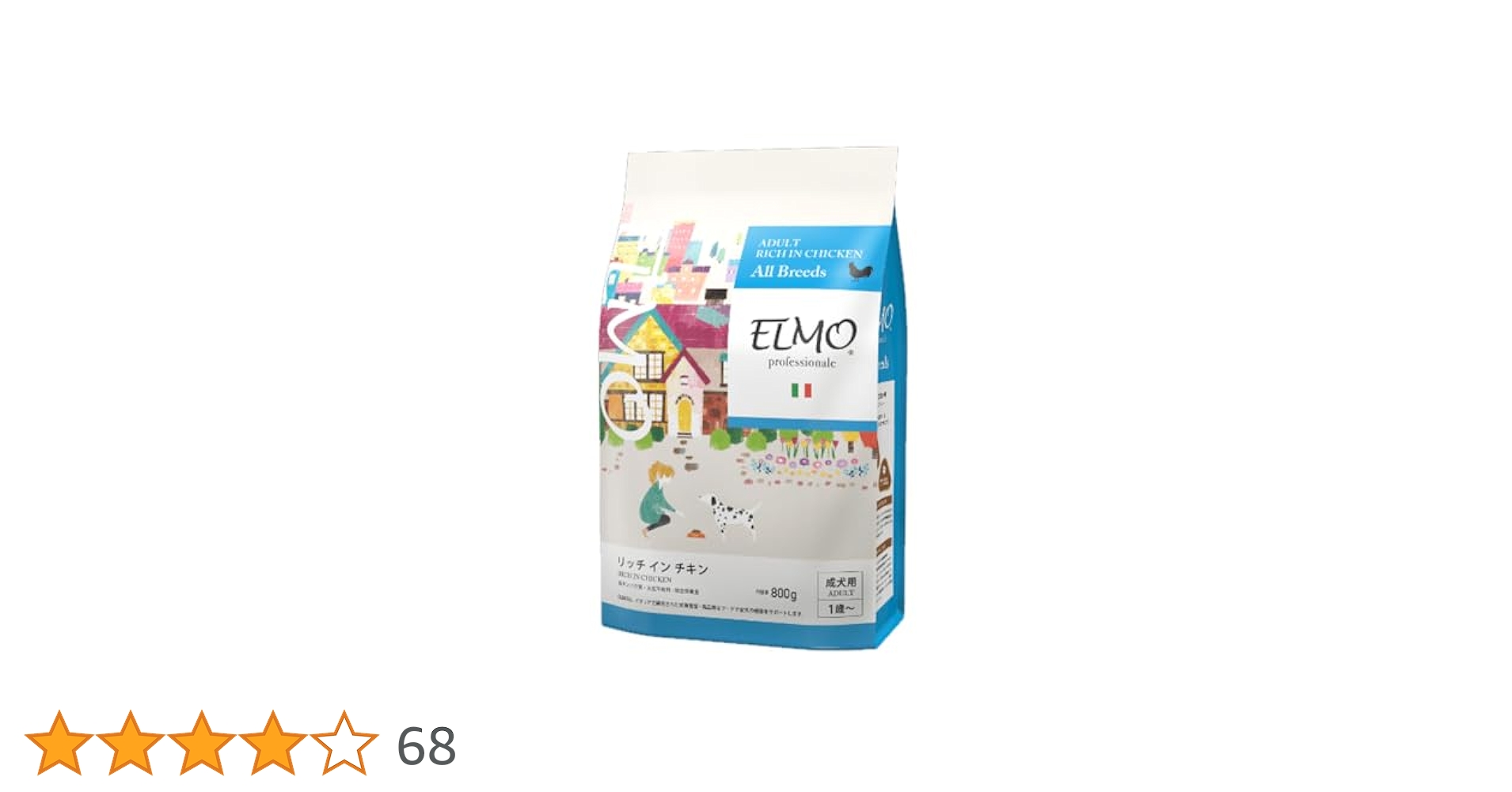 ELMO エルモ ドッグフード リッチ イン チキン 800g×3 3kg×1 Amazon.co.jp: ELMO エルモ プロフェッショナーレ パピー 幼犬用