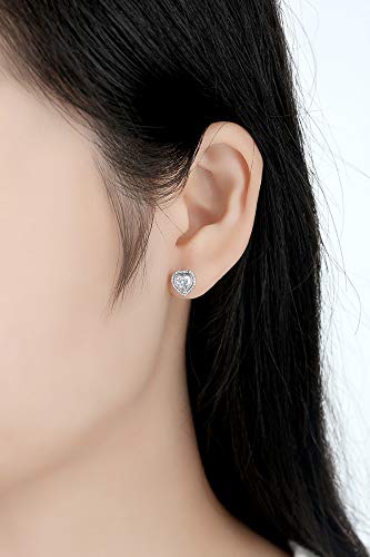 Boucles d'oreilles studs de luxe en acrylique léger anti-douleur