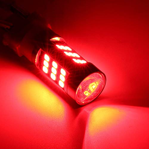 image for Syneticusa 7443 Red LED Stop Brake Flash Strobe Rear Alert Safety Warn